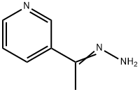 Ethanone, 1-(3-pyridinyl)-, hydrazone (9CI) Struktur