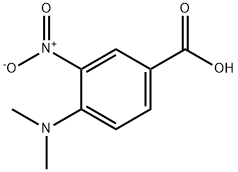 4-DIMETHYLAMINO-3-NITRO-BENZOIC ACID Struktur