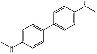 N-methyl-4-(4-methylaminophenyl)aniline Struktur