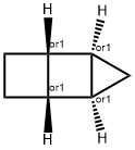 Anti-tricyclo[3.2.0.0(2,4)]heptane Struktur