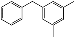 1-benzyl-3,5-dimethyl-benzene Struktur