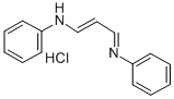 MALONALDEHYDE DIANILIDE HYDROCHLORIDE Struktur