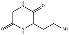 2,5-Piperazinedione,3-(2-mercaptoethyl)-(8CI) Struktur