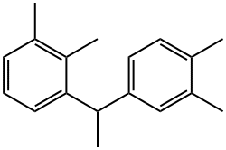 1-(2,3-Xylyl)-1-(3,4-xylyl)ethane Struktur