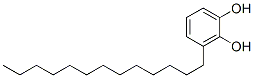 3-Tridecyl-1,2-benzenediol Struktur