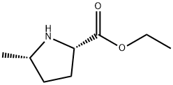 Proline, 5-methyl-, ethyl ester, cis- (8CI) Struktur