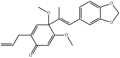 Futoquinol Struktur