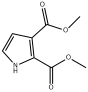 1H-Pyrrole-2,3-dicarboxylic acid dimethyl ester Struktur