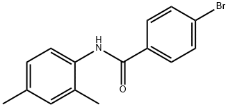 4-bromo-N-(2,4-dimethylphenyl)benzamide Struktur