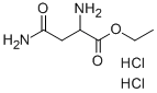 ETHYL 2,4-DIAMINO-4-OXOBUTANOATE DIHYDROCHLORIDE Structure