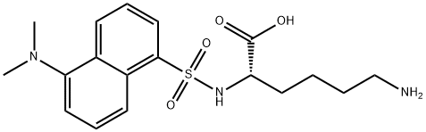 Nα-[5-(Dimethylamino)-1-naphtylsulfonyl]lysine Struktur