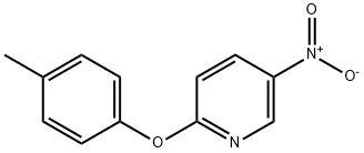 2-(4-methylphenoxy)-5-nitropyridine Struktur