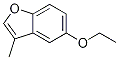 Benzofuran, 5-ethoxy-3-Methyl- Struktur