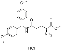 H-GLN(DOD)-OME HCL Struktur