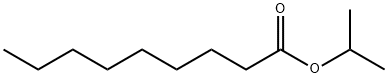 ISOPROPYL PELARGONATE Struktur