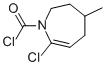 1H-Azepine-1-carbonyl chloride, 7-chloro-2,3,4,5-tetrahydro-4-methyl- (8CI) Struktur