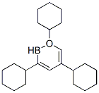 2,4,6-Tricyclohexylboroxin Struktur