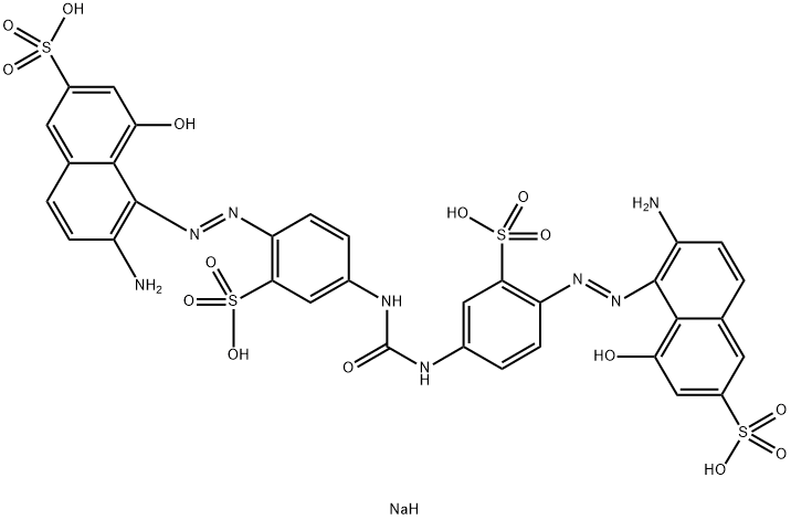 Direct Red 75 tetrasodium salt  Struktur