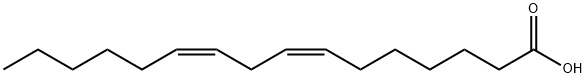 (7Z,10Z)-Hexadecadienoic acid Struktur