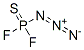 Azidodifluorophosphine sulfide Struktur