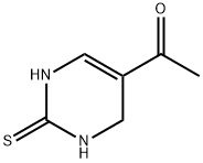 Ethanone, 1-(1,2,3,4-tetrahydro-2-thioxo-5-pyrimidinyl)- (9CI) Struktur