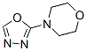 Morpholine,  4-(1,3,4-oxadiazol-2-yl)- Struktur