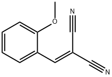 2-Methoxybenzylidenemalononitrile Struktur