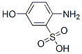 2-Amino-5-hydroxybenzenesulfonic acid Struktur