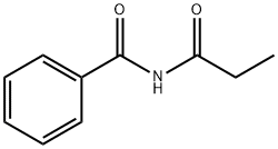 N-propionylbenzamide Struktur