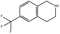 6-TRIFLUOROMETHYL-1,2,3,4-TETRAHYDRO-ISOQUINOLINE Struktur