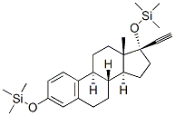 (17R)-3,17-Bis(trimethylsiloxy)-19-norpregna-1,3,5(10)-trien-20-yne Struktur