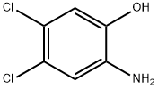 2-氨基-4,5-二氯苯酚, 28443-57-4, 結(jié)構(gòu)式