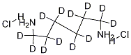 1,6-DiaMinohexane-d12 Dihydrochloride Struktur