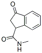 1-Indancarboxamide,  N-methyl-3-oxo-  (8CI) Struktur