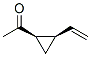 Ethanone, 1-(2-ethenylcyclopropyl)-, cis- (9CI) Struktur