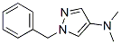 1-Benzyl-N,N-dimethyl-1H-pyrazol-4-amine Struktur