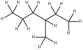 3-METHYLHEXANE-D16 Struktur