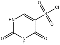 2,4-DIOXO-1,2,3,4-TETRAHYDROPYRIMIDINE-5-SULFONYL CHLORIDE Struktur