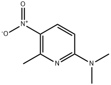 6-(DIMETHYLAMINO)-3-NITRO-2-PICOLINE Struktur