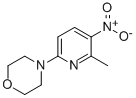 4-{5-nitro-6-methyl-2-pyridinyl}morpholine Struktur