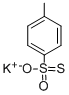 P-TOLUENETHIOSULFONIC ACID POTASSIUM SALT Struktur