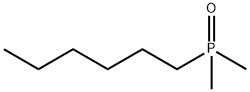 DIMETHYLHEXYLPHOSPHINE OXIDE Struktur