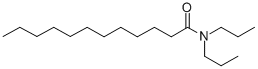 N,N-dipropyldodecanamide Struktur