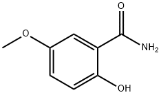 5-METHOXYSALICYLAMIDE Struktur