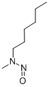 nitrosomethyl-N-hexylamine Struktur