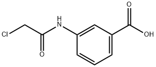 3-(2-CHLORO-ACETYLAMINO)-BENZOIC ACID Struktur