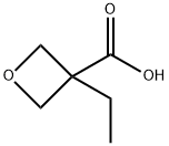 3-Oxetanecarboxylic acid, 3-ethyl- Struktur