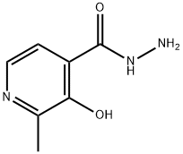 Isonicotinic acid, 3-hydroxy-2-methyl-, hydrazide (8CI) Struktur