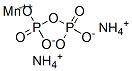 MANGANESE AMMONIUM PYROPHOSPHATE Struktur