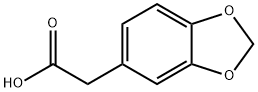 3,4-(METHYLENEDIOXY)PHENYLACETIC ACID Structure